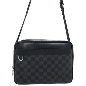 Louis Vuitton Damier Graphite Black Trocadero Messenger Shoulder Bag